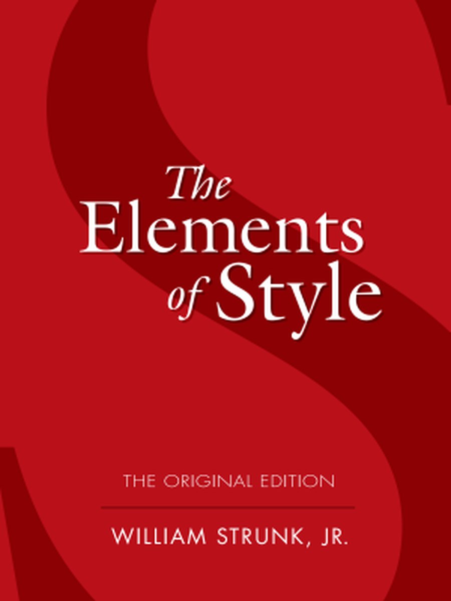 The elements of style